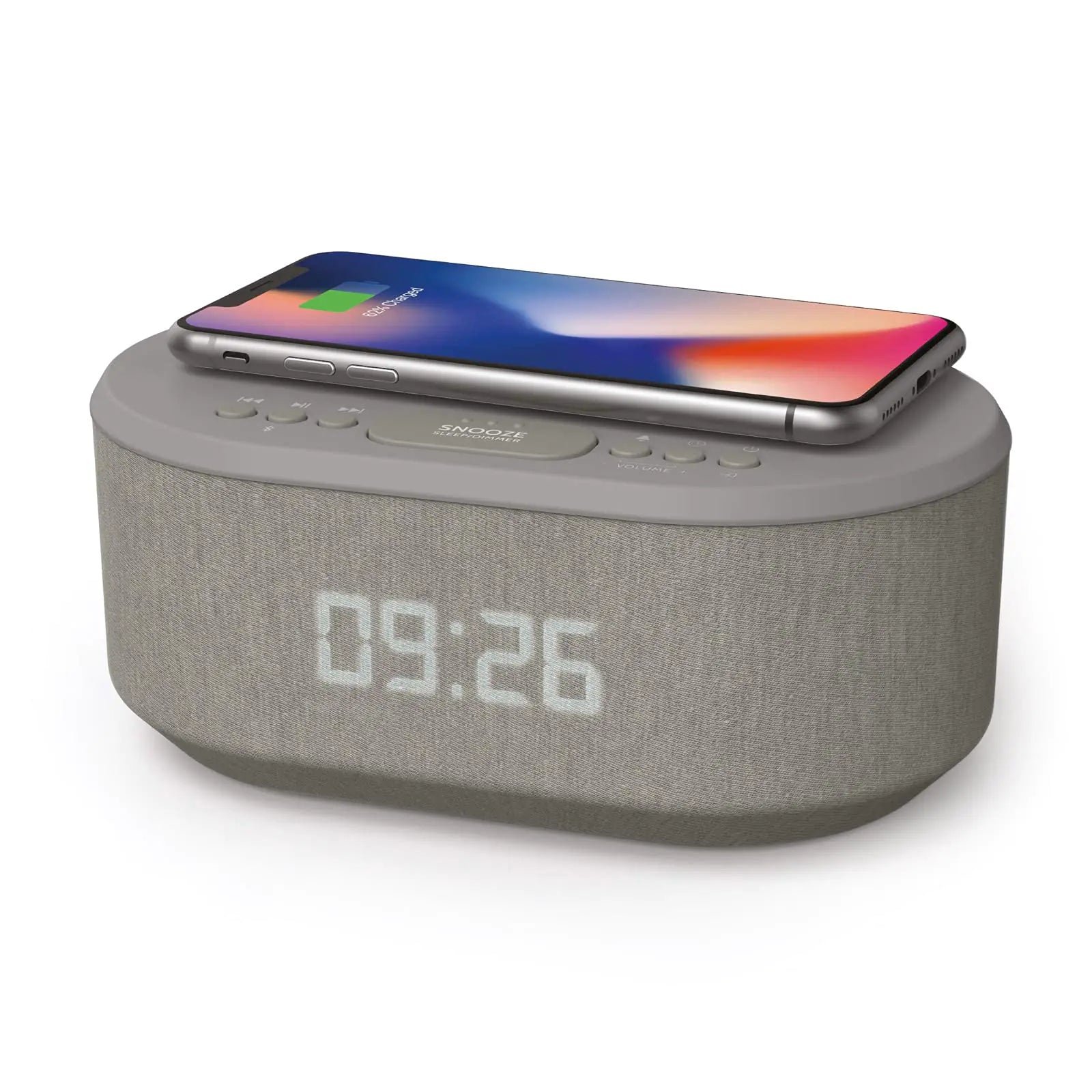 Wireless Charger Alarm Clock