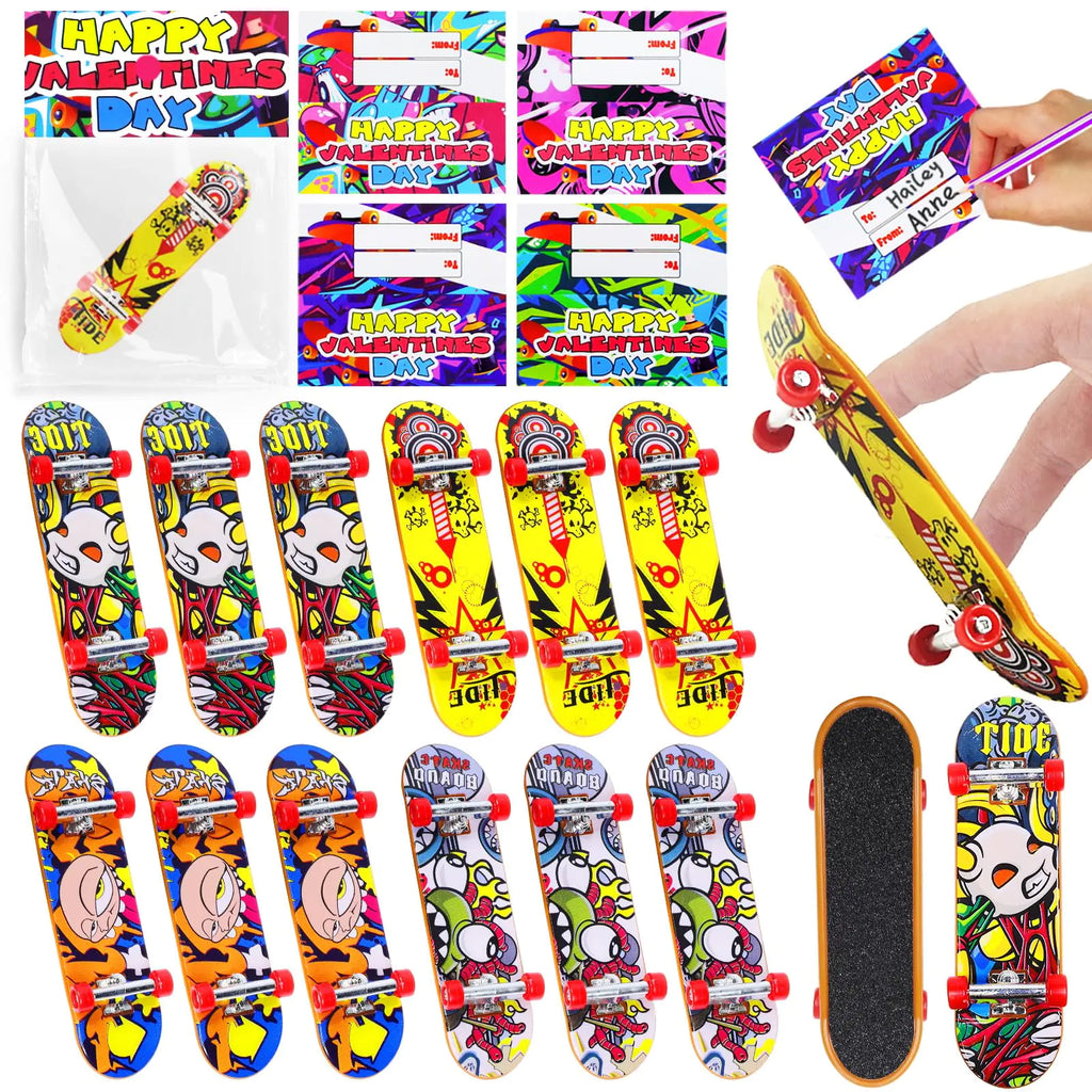 28 Pack Finger Skateboards