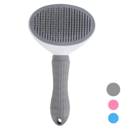 Flower Needle Comb Blue