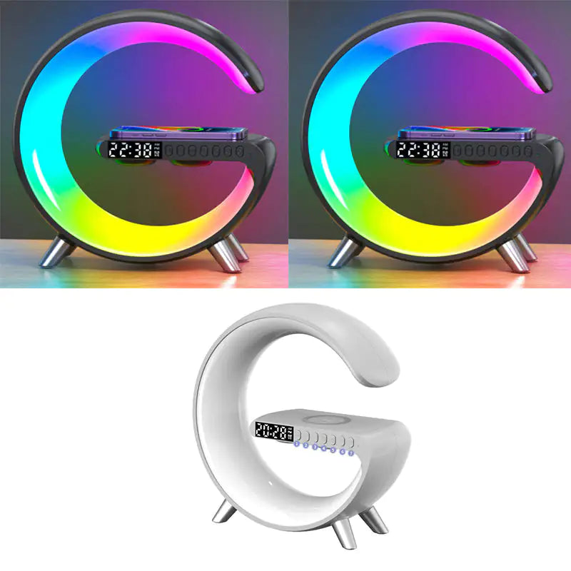 G LED Lamp Bluetooth Speaker Wireless Charger