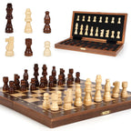 Wooden Magnetic Chess Set 12-inch