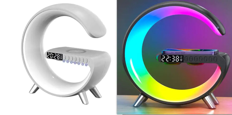 G LED Lamp Bluetooth Speaker Wireless Charger