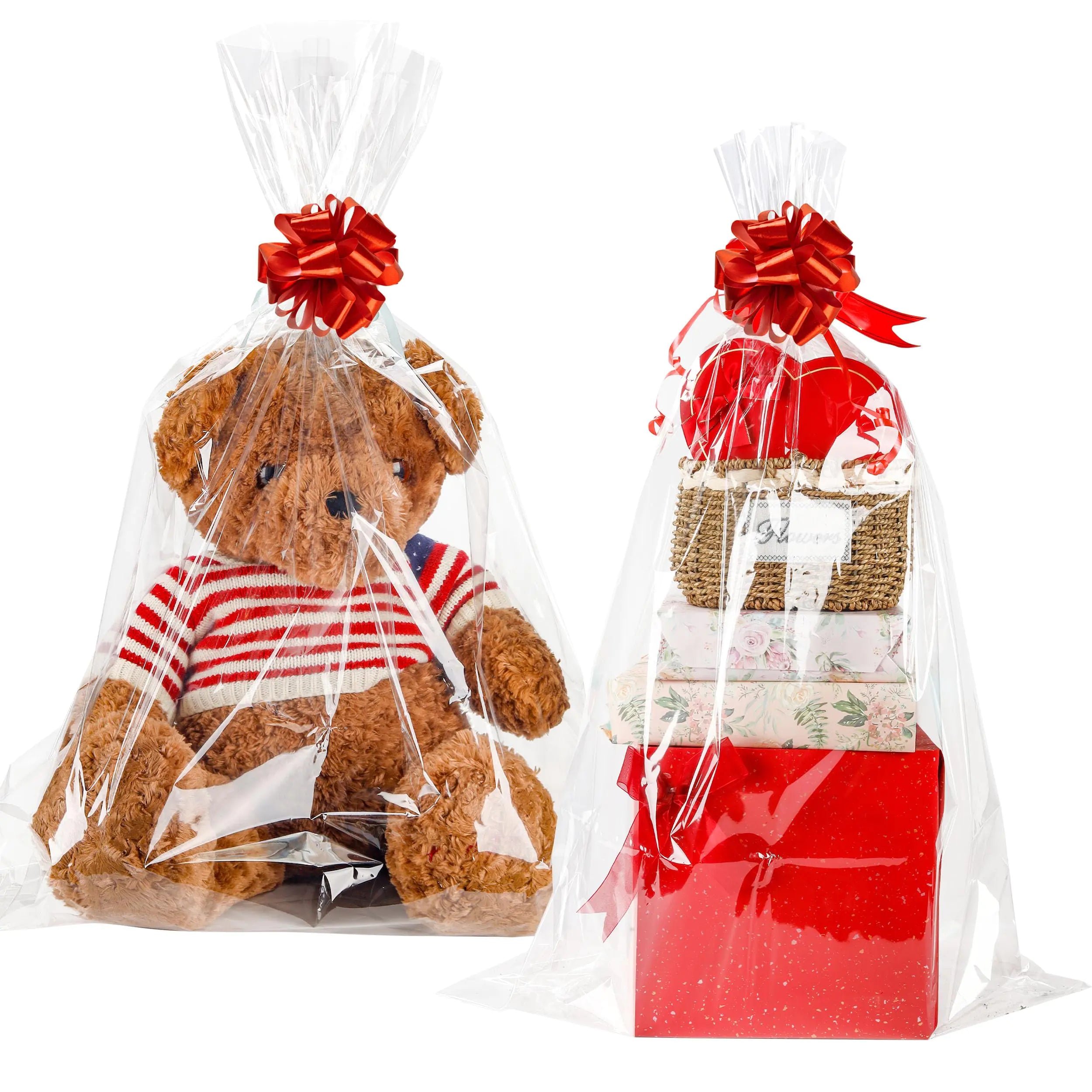 5 Pack Cellophane Gift Bags