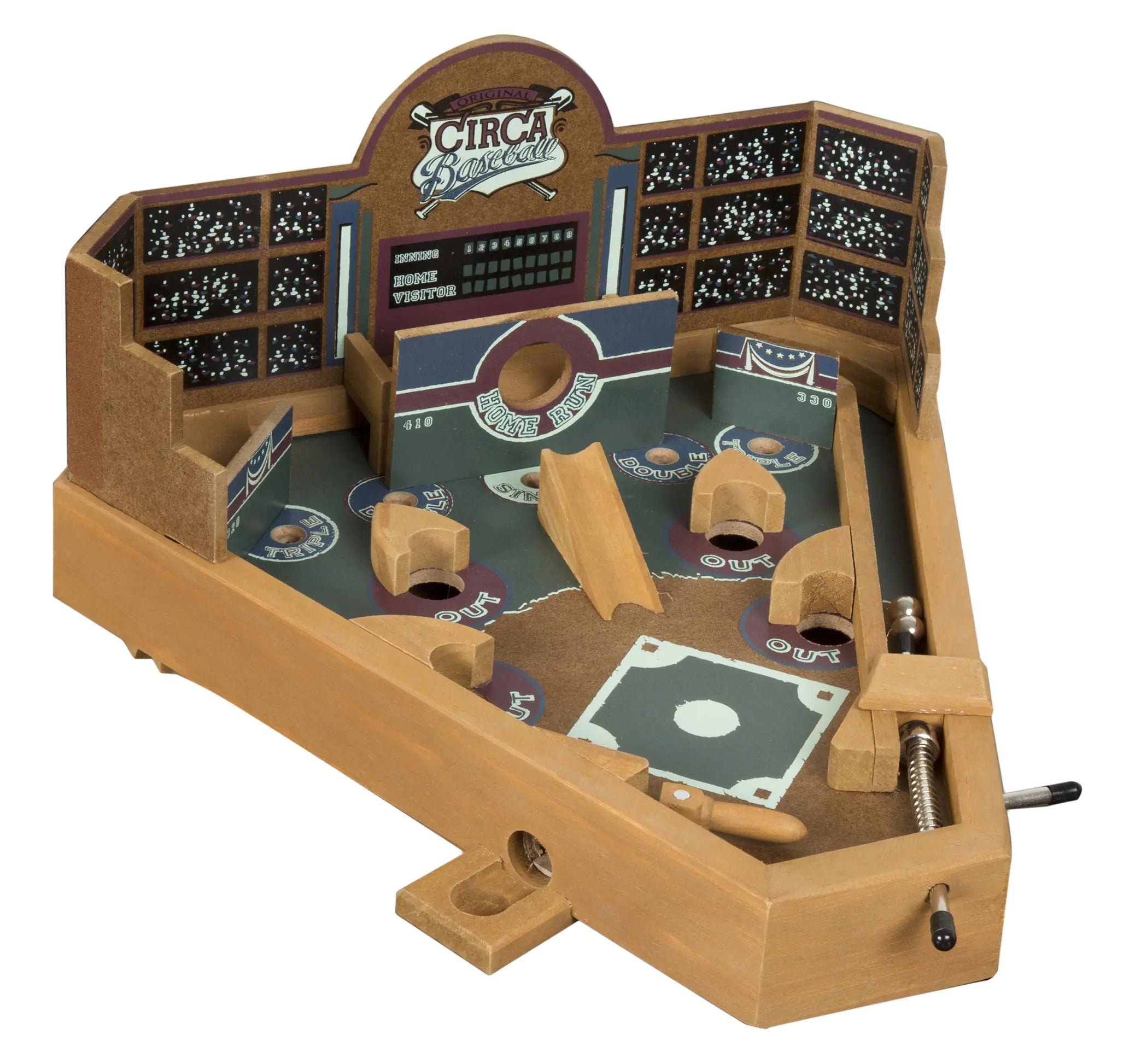 Baseball Pinball Tabletop Game