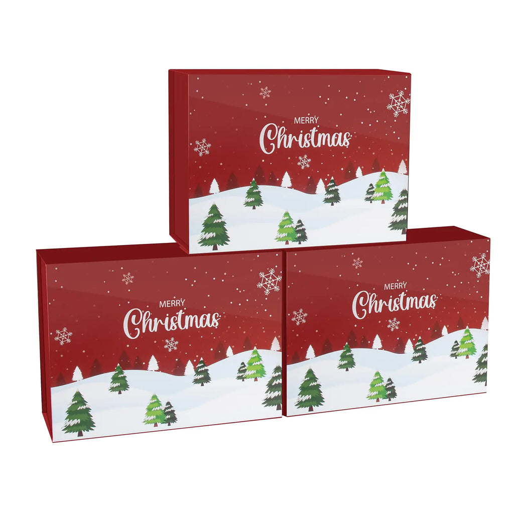 3 Pack Christmas Gift Boxes