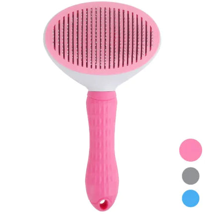 Flower Needle Comb Blue