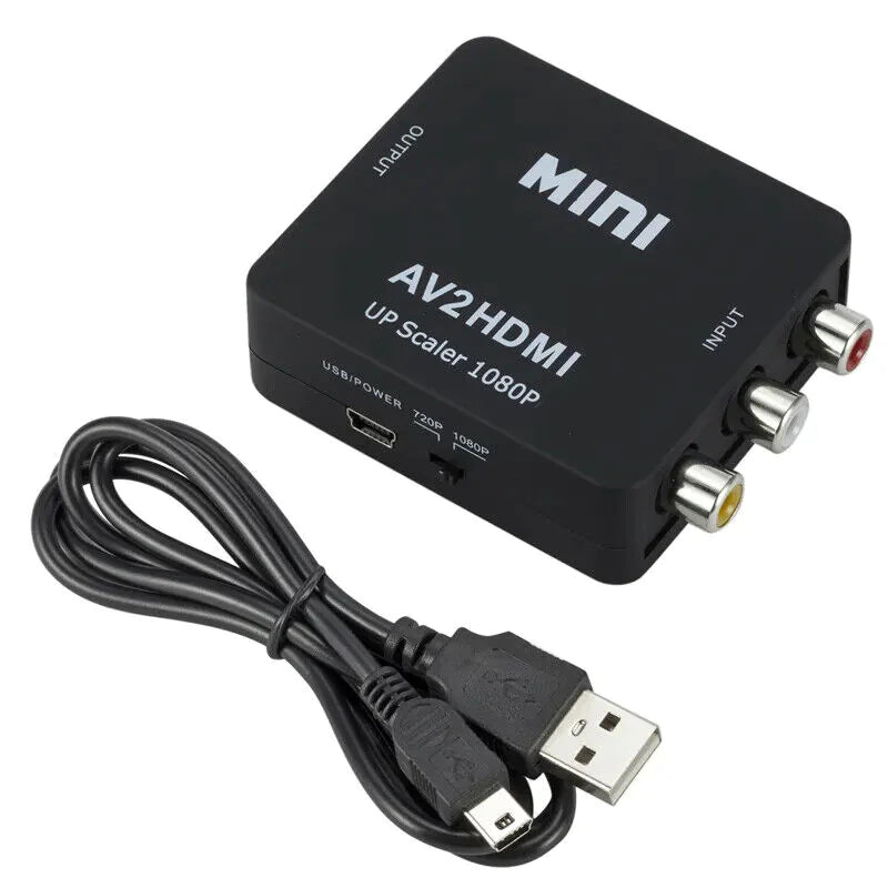 RCA to HDMI Converter Adapter