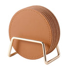 6 pcs Coasters Set with Holder