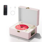 Music Box CD Player with Speakers