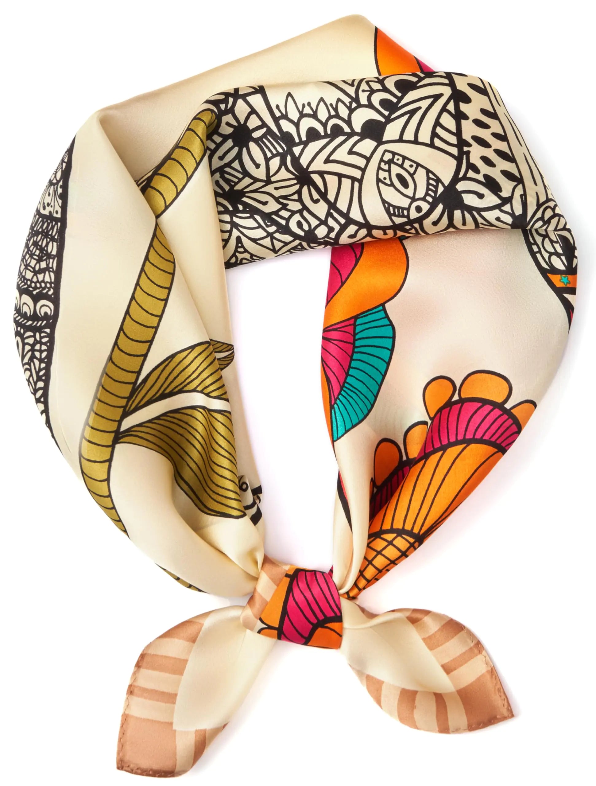 100% Mulberry Silk Scarf