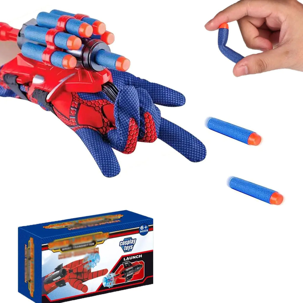 Web Shooter Toy Spider Gloves
