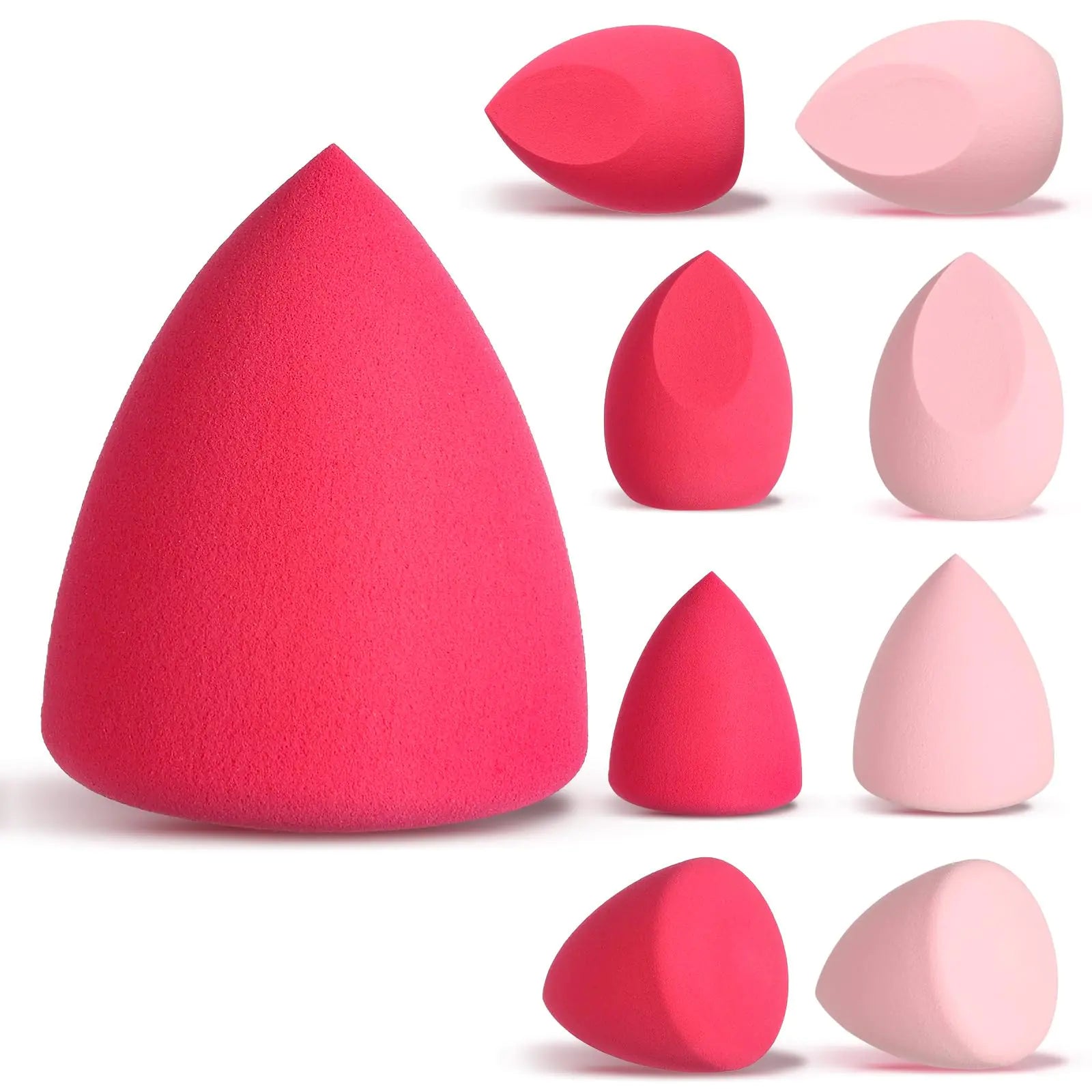 8pcs Facial Makeup Sponge