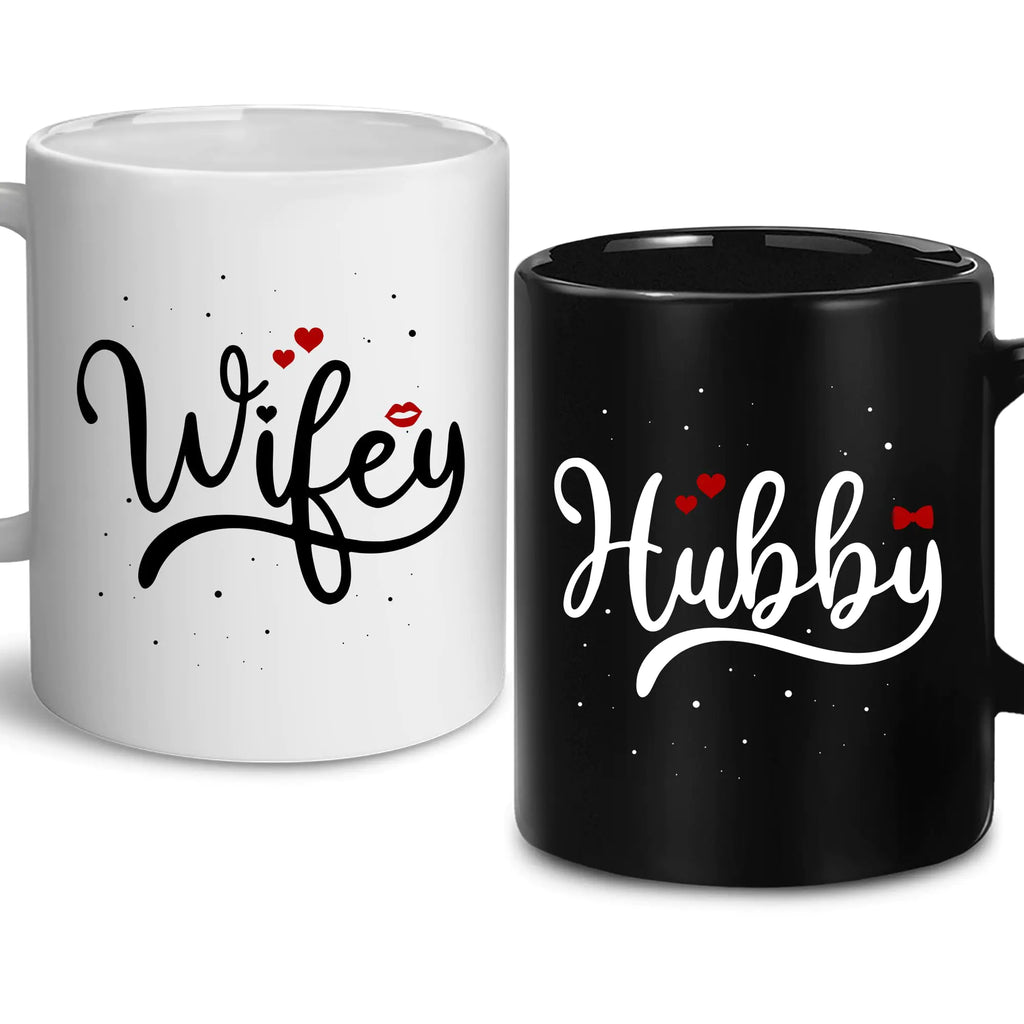 Hubby Wifey Mug Set