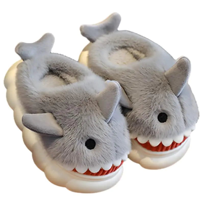 Toddler Shark Stuffed SlippersHome Shoes