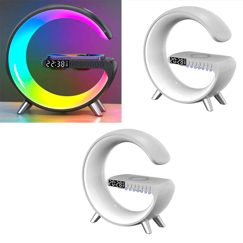 G LED Lamp Bluetooth Speaker Wireless Charger