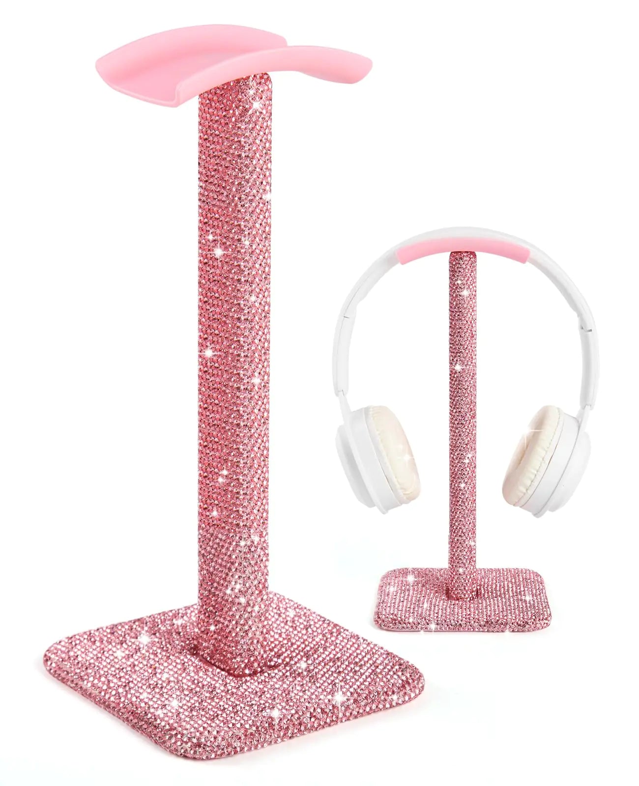 Pink Metal Headset Holder