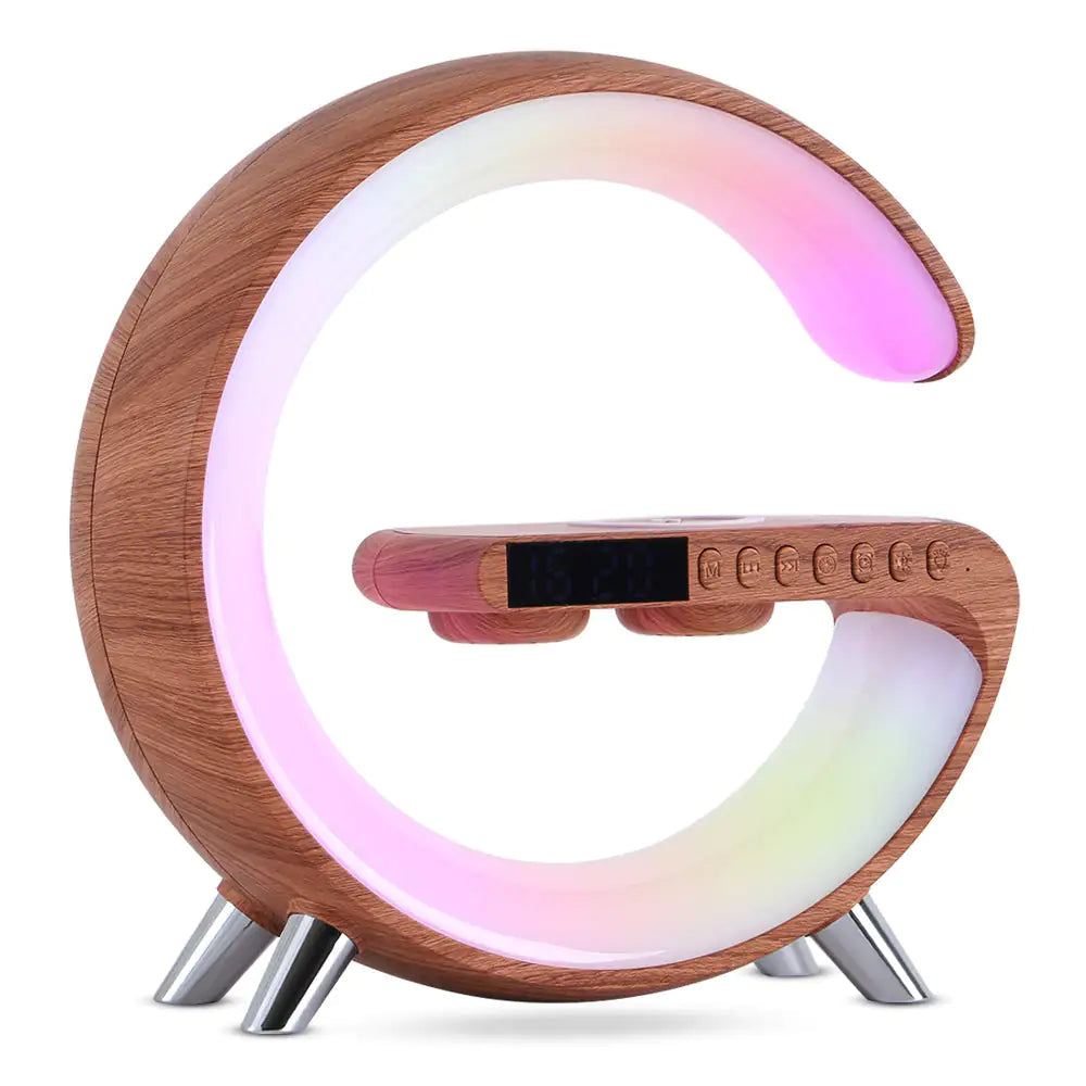 G LED Lamp Bluetooth Speaker Wireless Charger