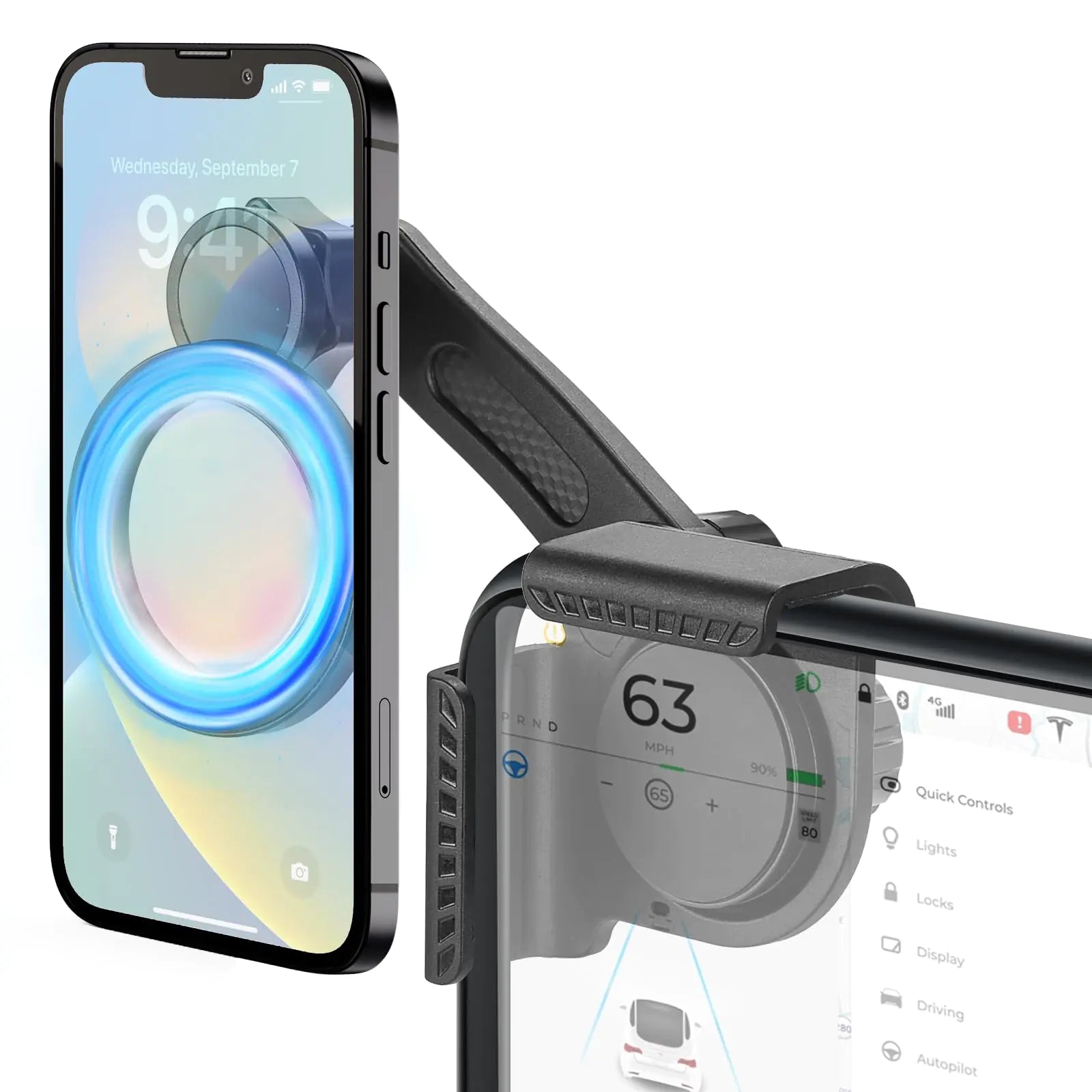 Tesla Phone Holder for Tesla Model 3 / Model Y / Cybertruck