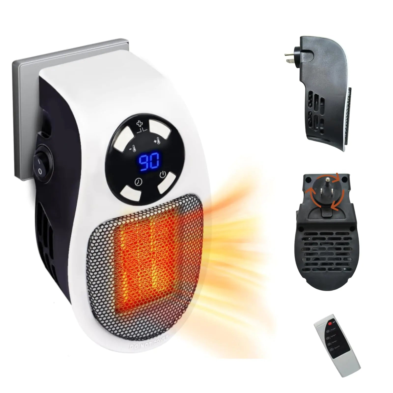 Ecowarm Plug In Heater For Indoor Use