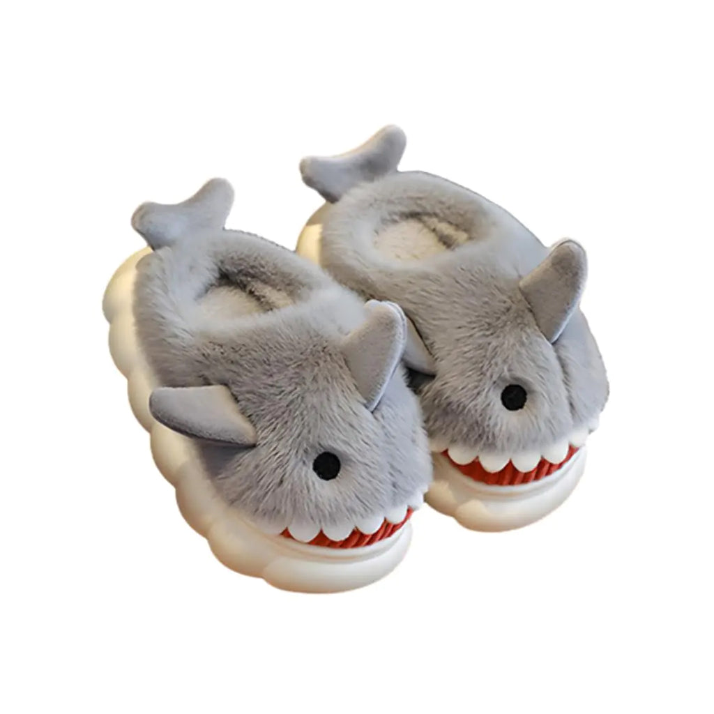 Toddler Shark Stuffed SlippersHome Shoes