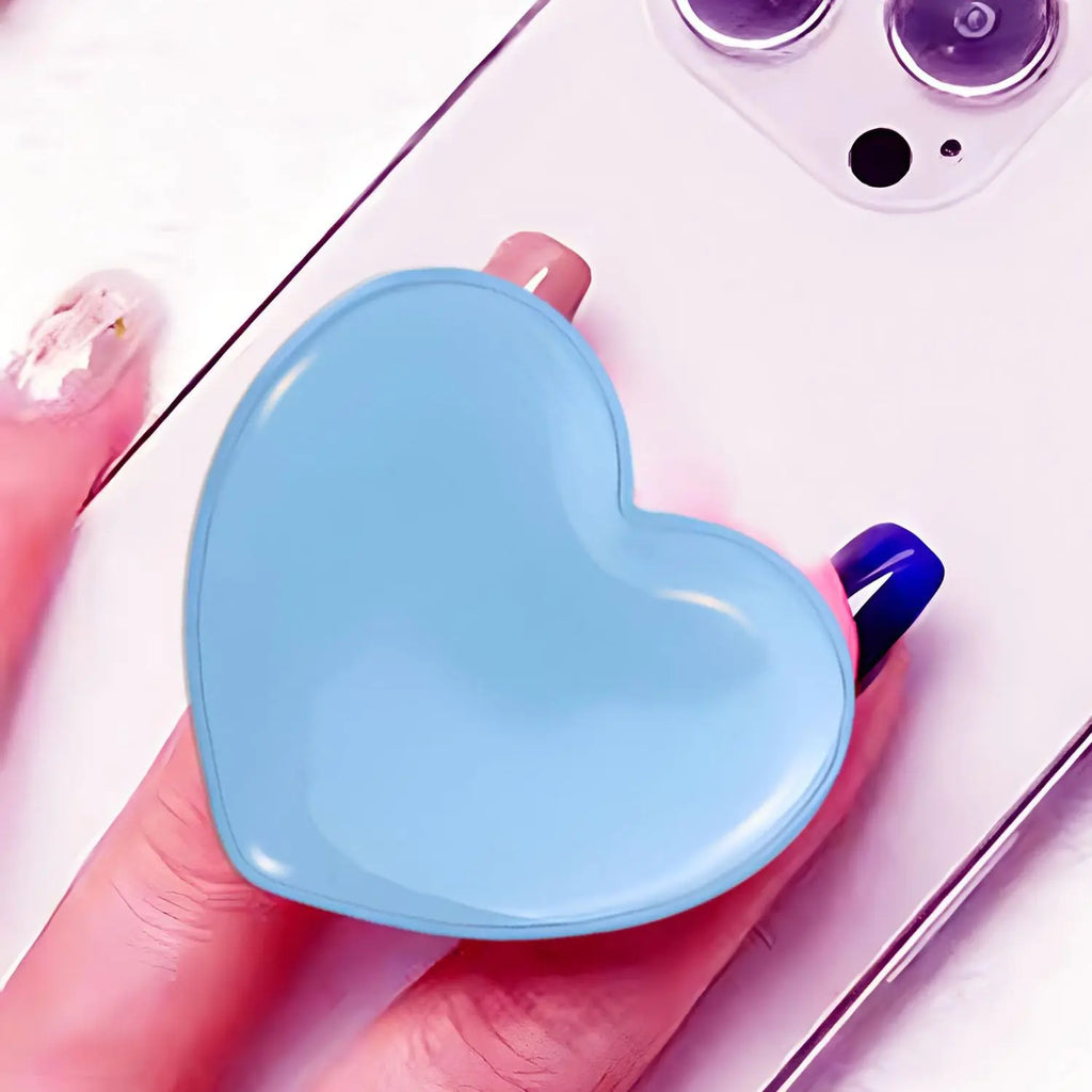 Heart-Shaped Phone Grip