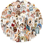 100PCS Religious Stickers