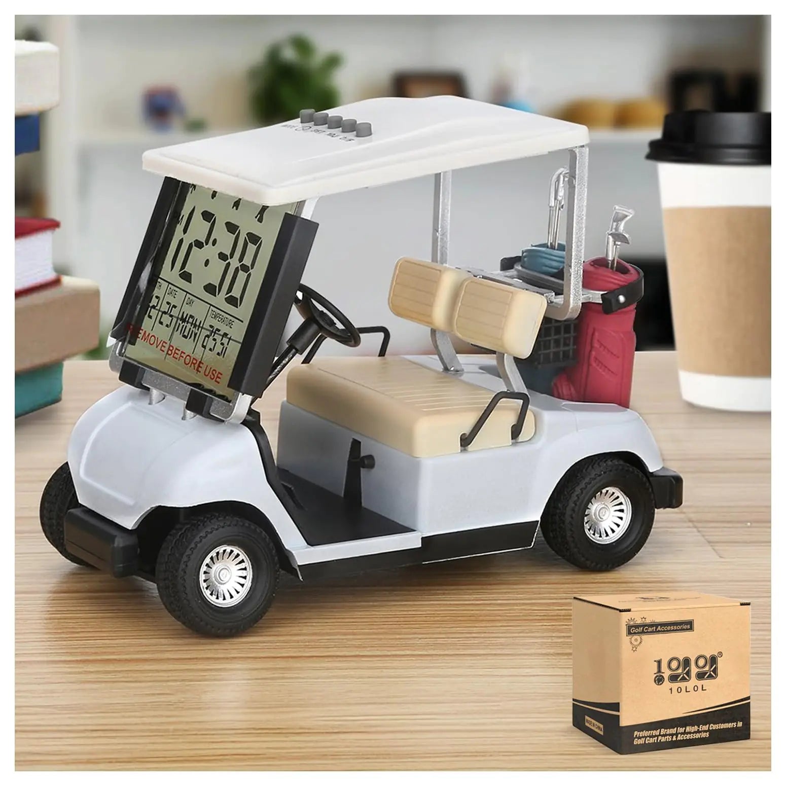 Mini Golf Cart Alarm Clock