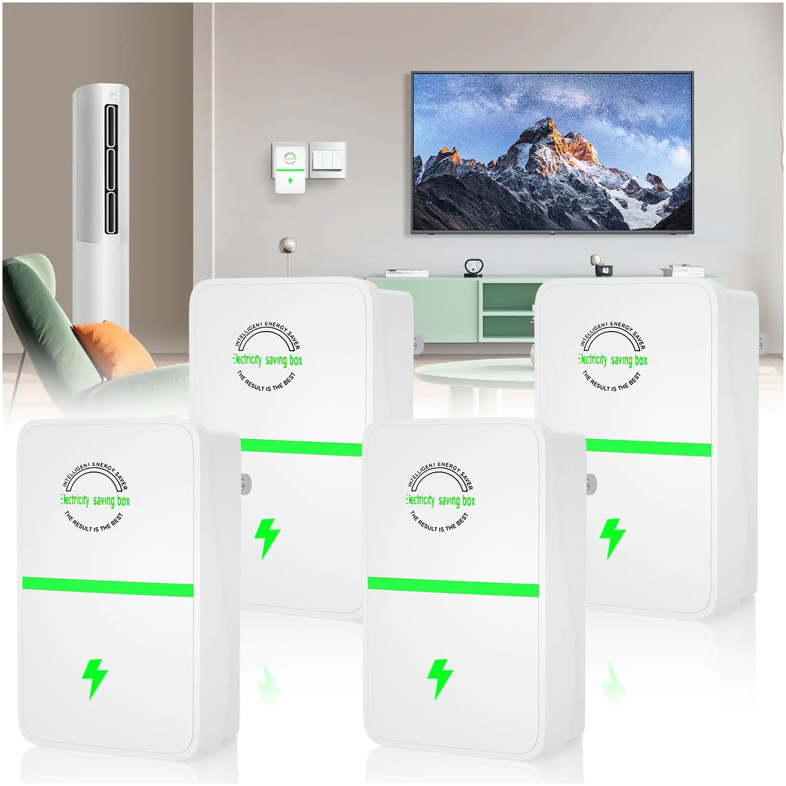 4Pack Stopwatt Eletricity Saving Box